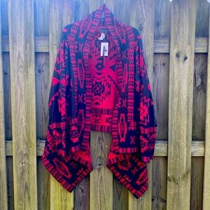 Sweater Poncho like Cardigan